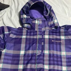 Columbia girls sz large 14/16 bugaboo shell jacket.